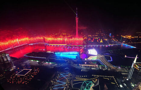 The Asian Games shine on LED Landscape Lighting The Asian Games shine on LED Landscape Lighting
